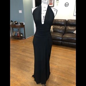 Long Black Evening Dress Size Medium